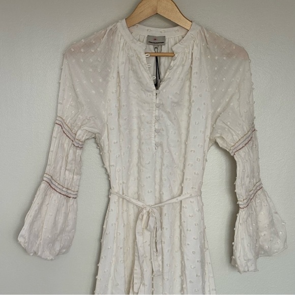 NWT! Anthropologie Where Mountains Meet White Boho‎ Dress Size XS - Picture 5 of 13